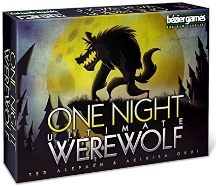 One Night Ultimate Werewolf - På Engelsk; Selskabsspil; Social Deduction