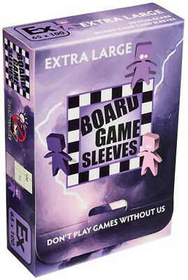Board Game Sleeves, Extra Large, Non-Glare, 50, 65x100
