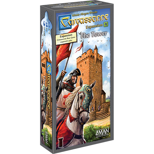 Carcassonne 4. udvidelse: The Tower - på dansk