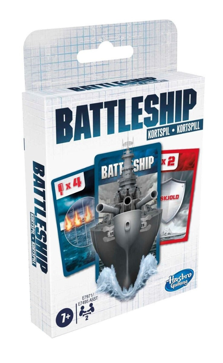 Battleship: Kortspil - på Dansk (Sænke slagskib)