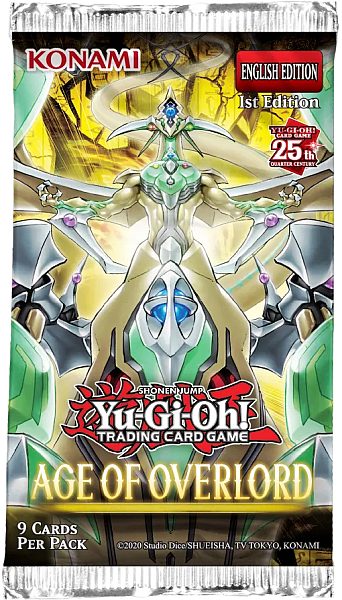 Yu-Gi-Oh! - Age of Overlord booster pakke