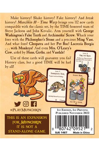 Munchkin 10: Time Warp