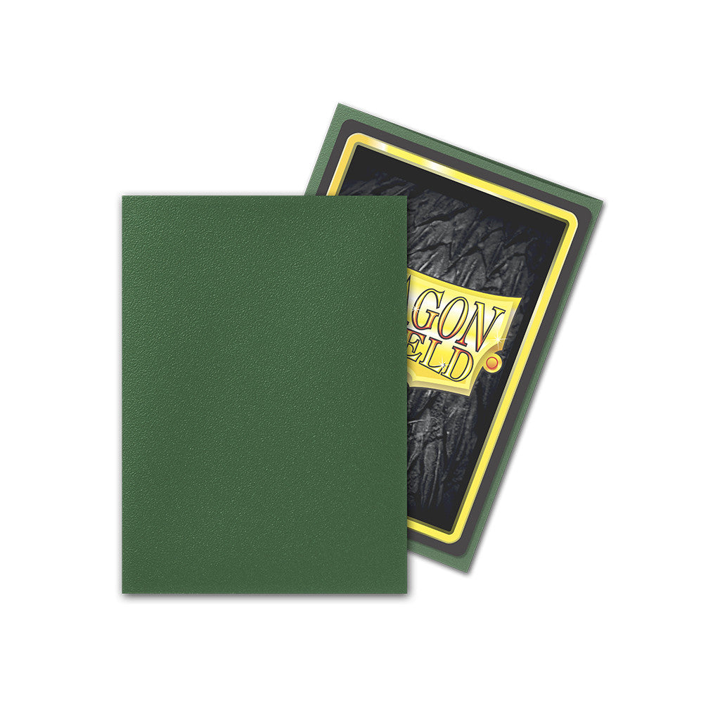 Sleeves - Dragon Shield: 100 stk. Standard Matte, Forest Green&nbsp;
