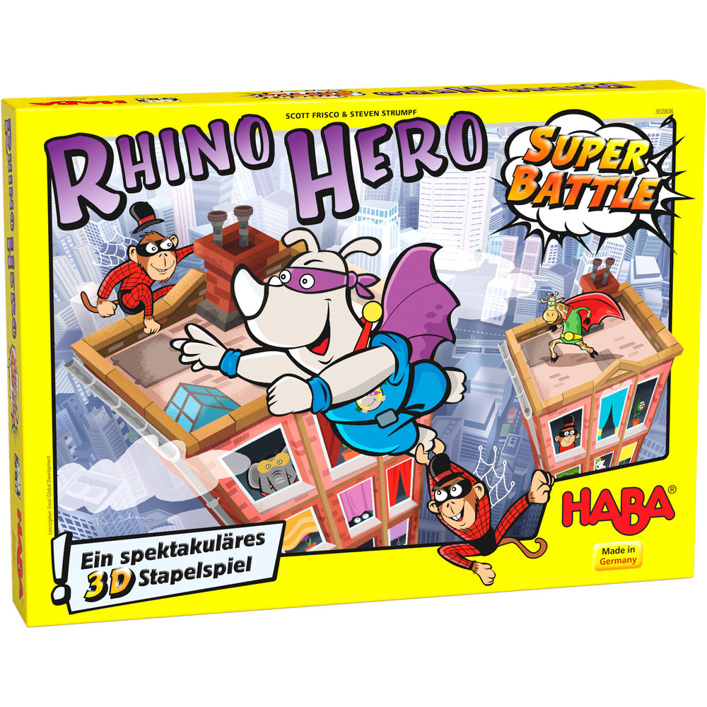 Rhino Hero Super Battle brætspil