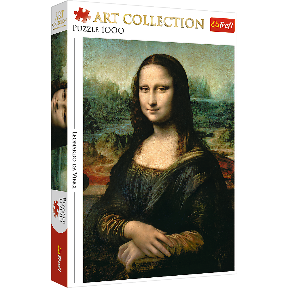 Puslespil - Art Collection - Mona Lisa, 1000 brikker