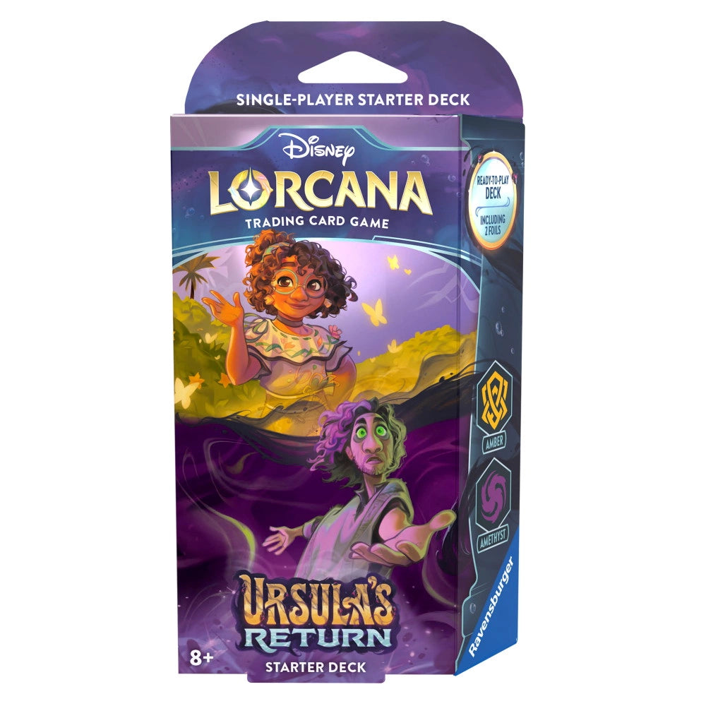 Disney Lorcana: Ursula's Return, Starter Deck - Amber/Amethyst