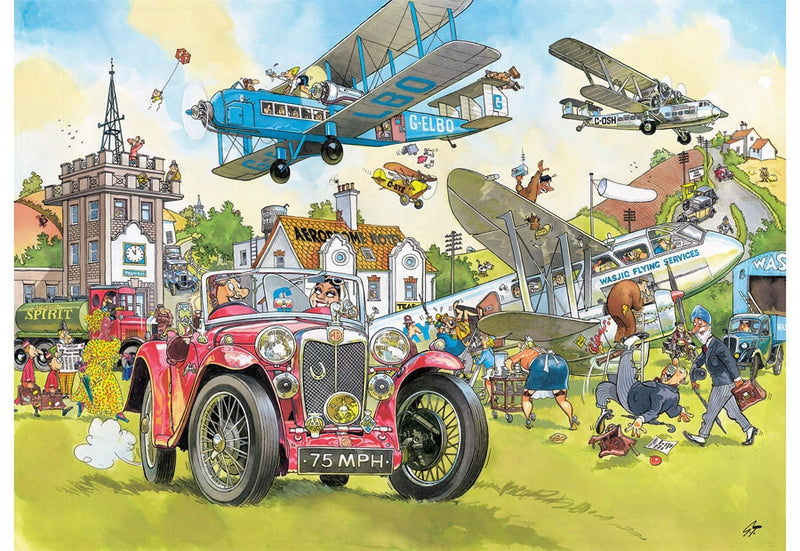 Puslespil - Wasgij Destiny 5: Tidsrejse!, 1000 brikker