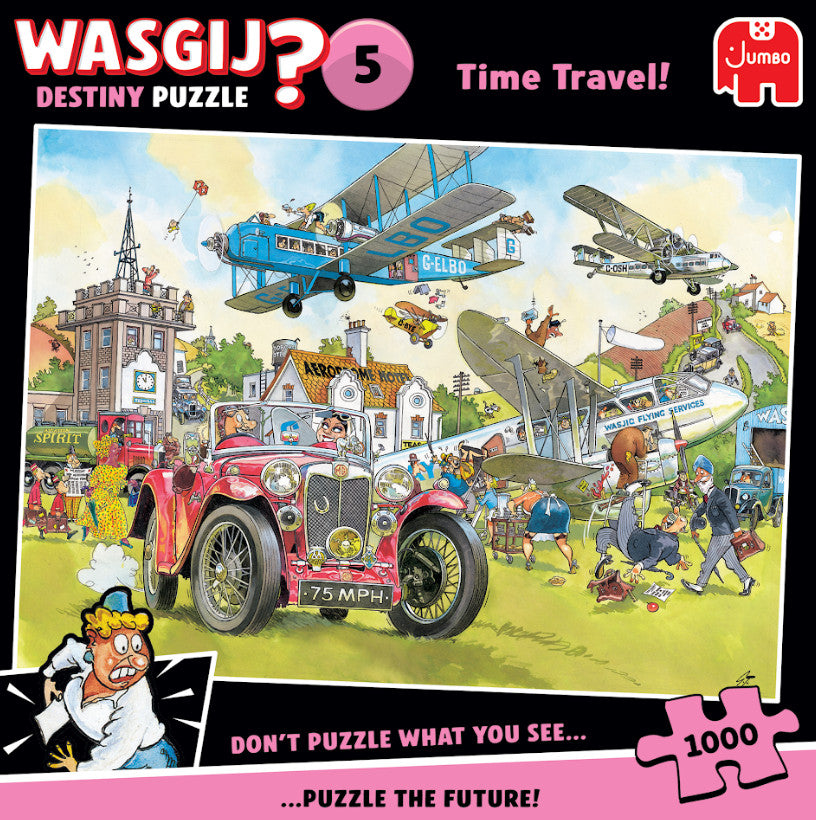 Puslespil - Wasgij Destiny 5: Tidsrejse!, 1000 brikker