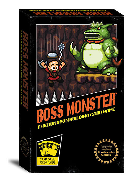 Boss Monster Dungeon Building Card Game, spil, kortspil, brætspil