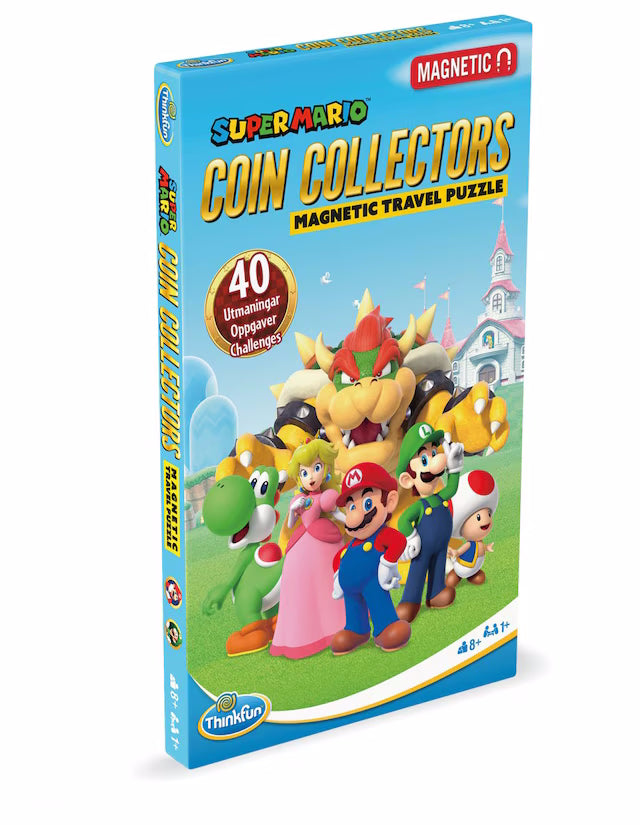 Super Mario: Coin Collectors - Magnetisk Rejsespil