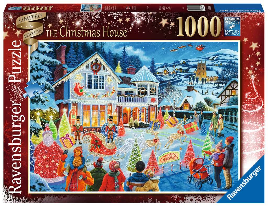 Puslespil - Julehuset, 1000 brikker