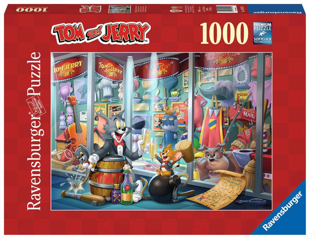 Puslespil - Tom & Jerry: Hall of Fame, 1000 brikker