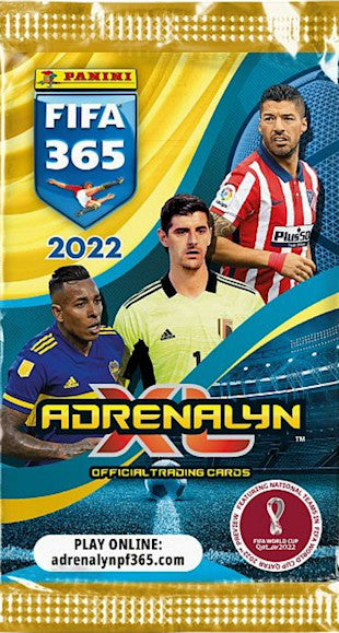 Fodboldkort Adrenalyn XL 2022 - Booster Pakke