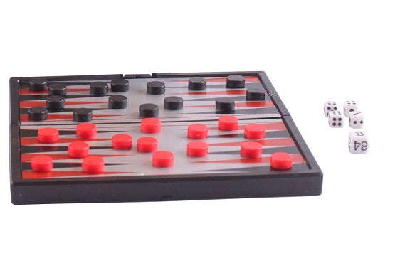 Backgammon - UB: Magnetisk, 13 cm