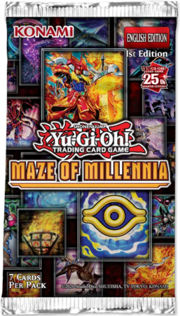 Yu-Gi-Oh!:  Maze of Millennia booster pakke