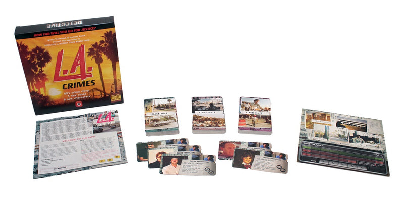 Detective A Modern Crime Board Game L.A. Crimes