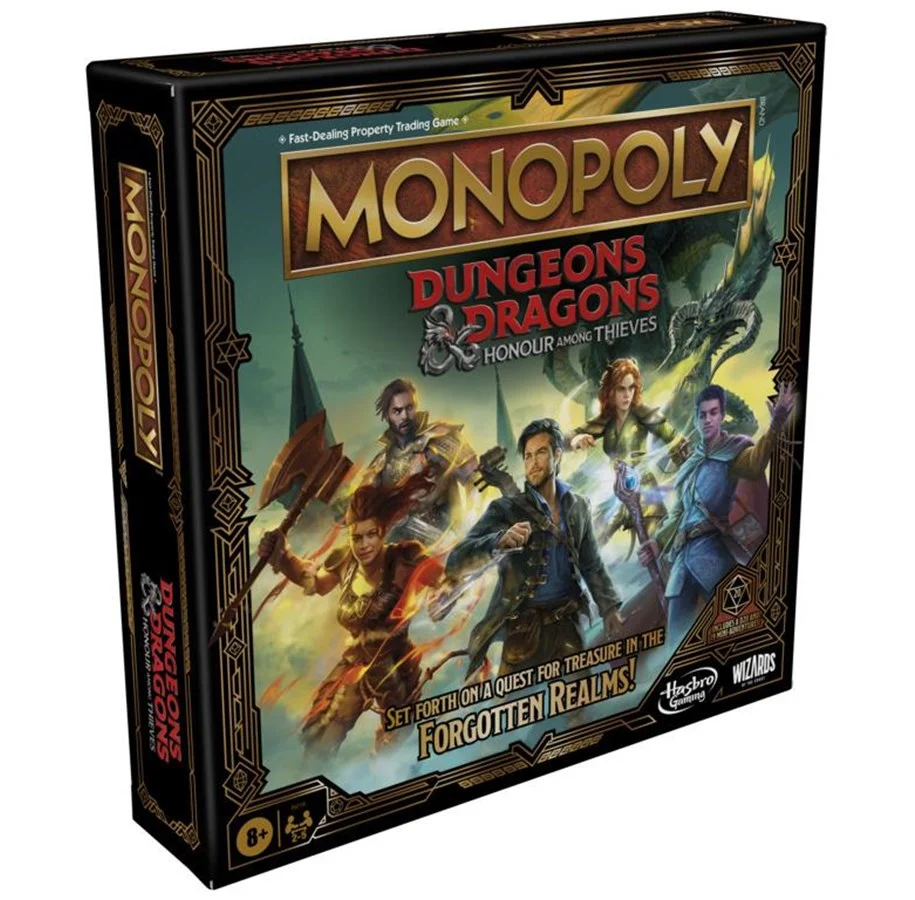 Monopoly dungeons & dragons honour among thieves