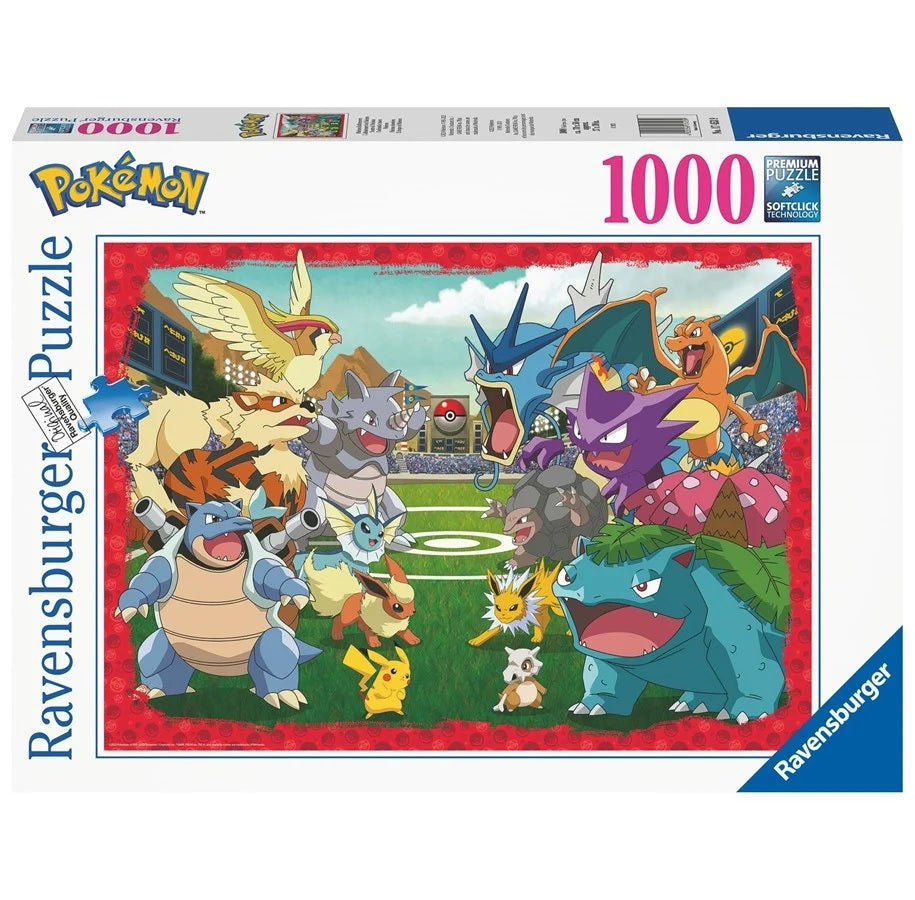 Puslespil - Pokémon: Pokemon Showdown, 1000 brikker