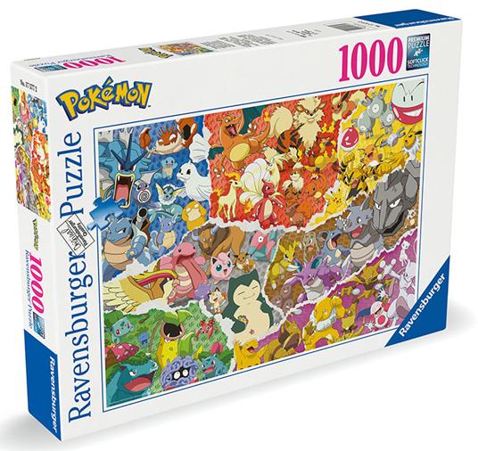 Puslespil - Pokémon: Pokemon Adventure, 1000 brikker