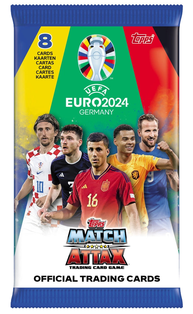 Fodboldkort: TOPPS Match Attax Euro2024 boosterpakke
