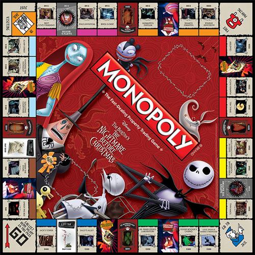 Monopoly Nightmare before Christmas