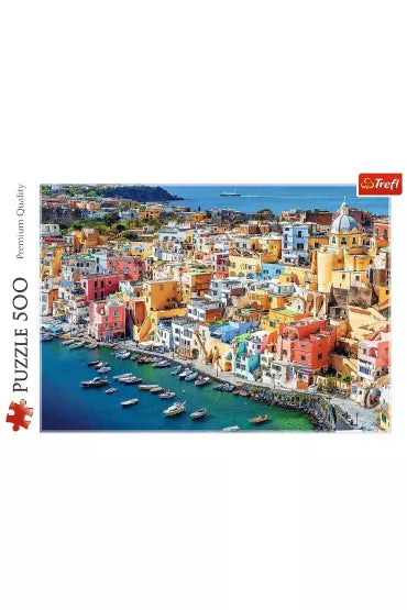 Puslespil - Procida Campania 500 brikker