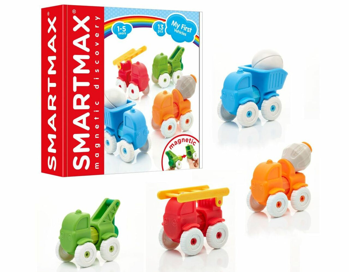 SmartMax: Mine første biler (Magnetiske legetøjs biler)