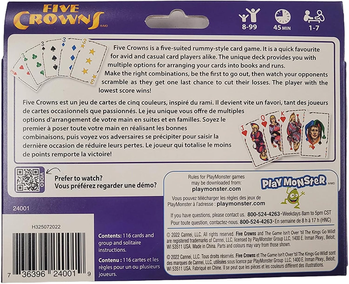 Five Crowns: Card Game - på Engelsk