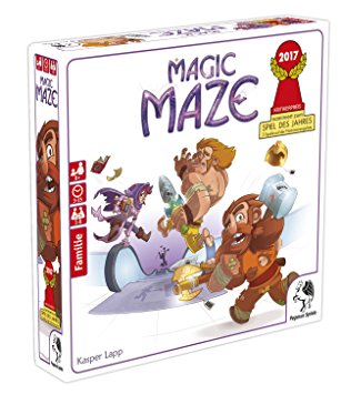 Magic Maze - På Engelsk; Samarbejde; Familiespil; Brætspil