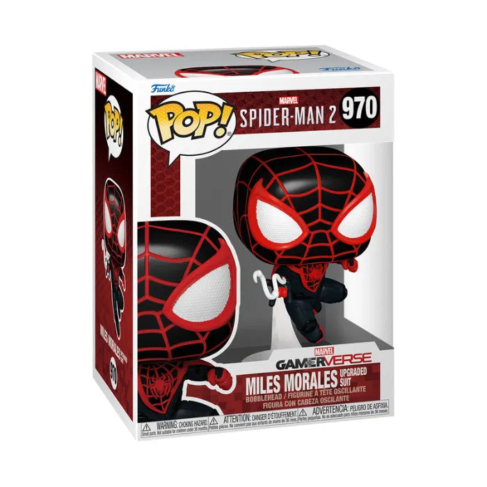 Funko POP! Spider-man 2 - Miles Morales (Upgraded Suit) #970