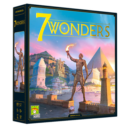 7 Wonders 2nd edition - på dansk