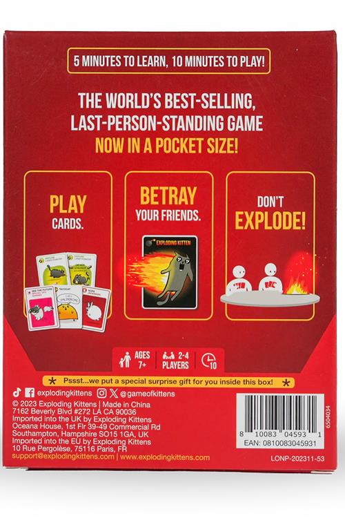 Exploding Kittens: Grab & Game