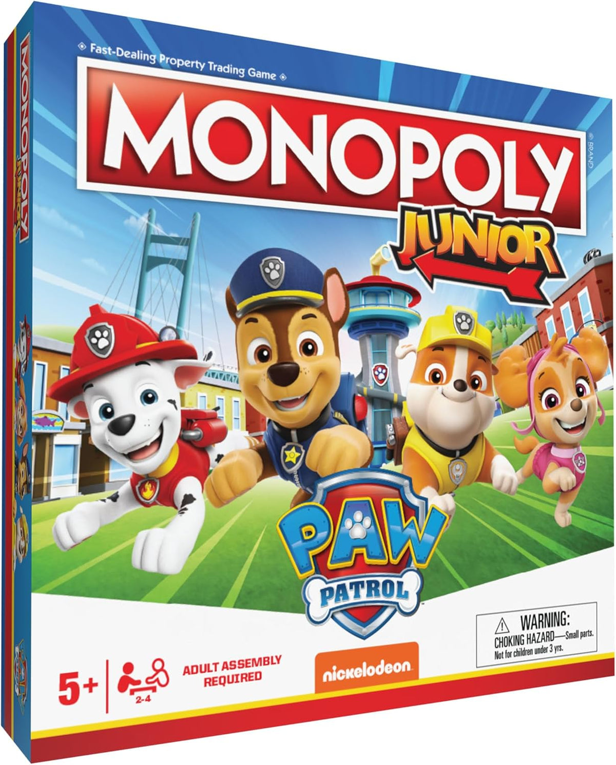 Monopoly Junior - Paw Patrol - på Engelsk