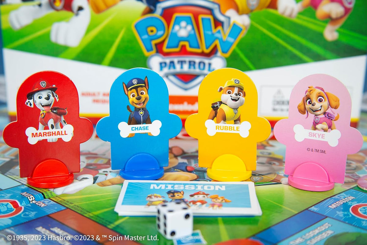 Monopoly Junior - Paw Patrol - på Engelsk