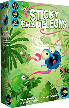 Sticky Chameleons; Familiespil; Børnespil; Brætspil