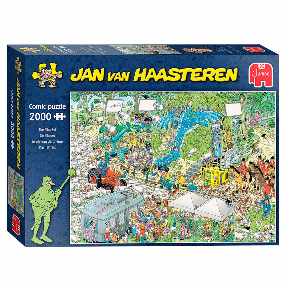 Puslespil - Jan Van Haasteren: The Film Set, 2000 Brikker