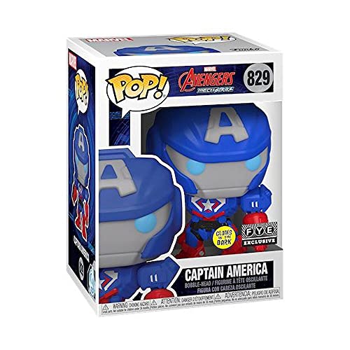 Funko Pop! Avengers: Captain America Special Ed. #829