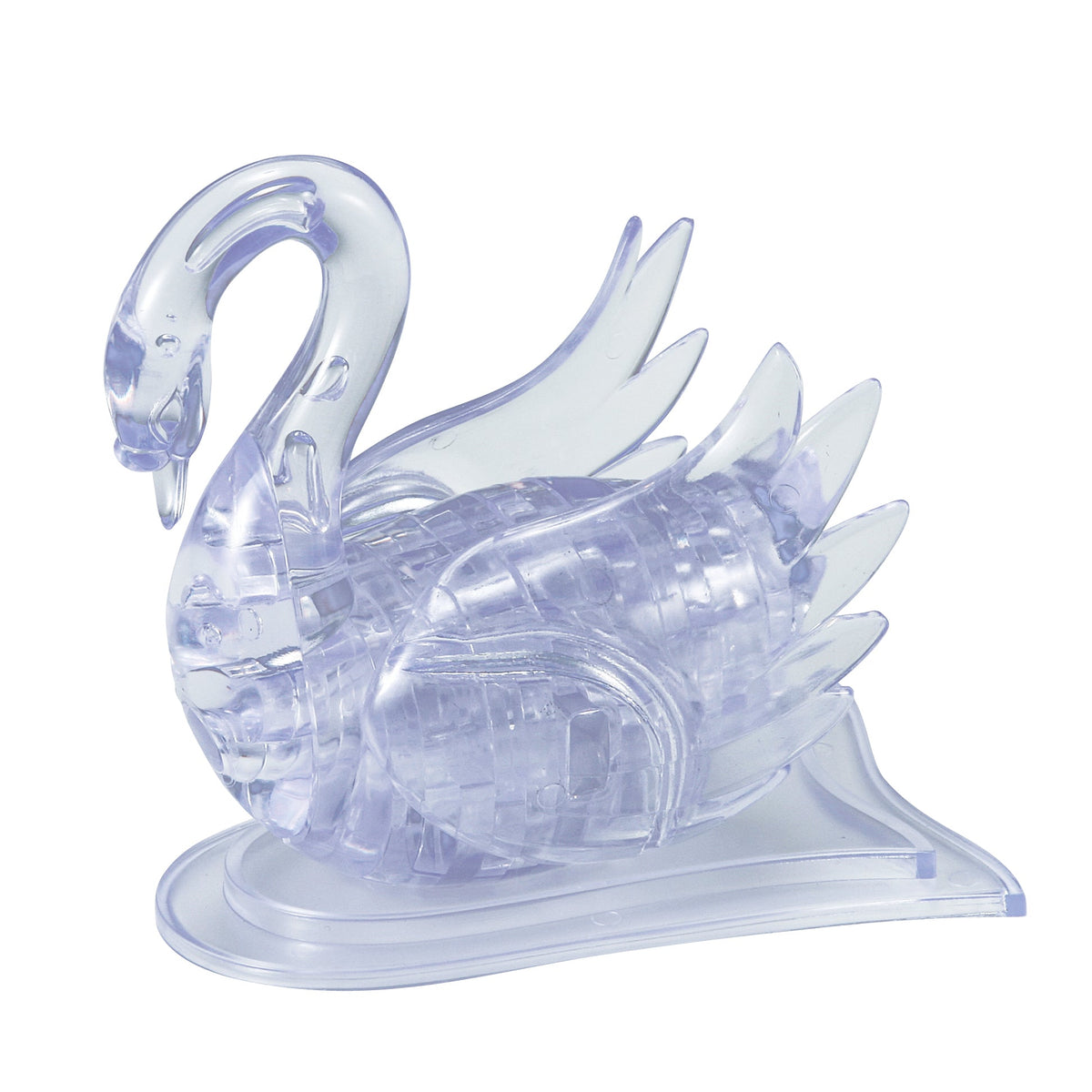 Puslespil - 3D Crystal Puzzle: Svane (UV), 44 brikker