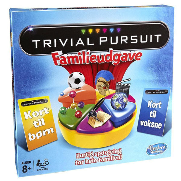 Trivial Pursuit - Familieudgave, spil, brætspil, quiz