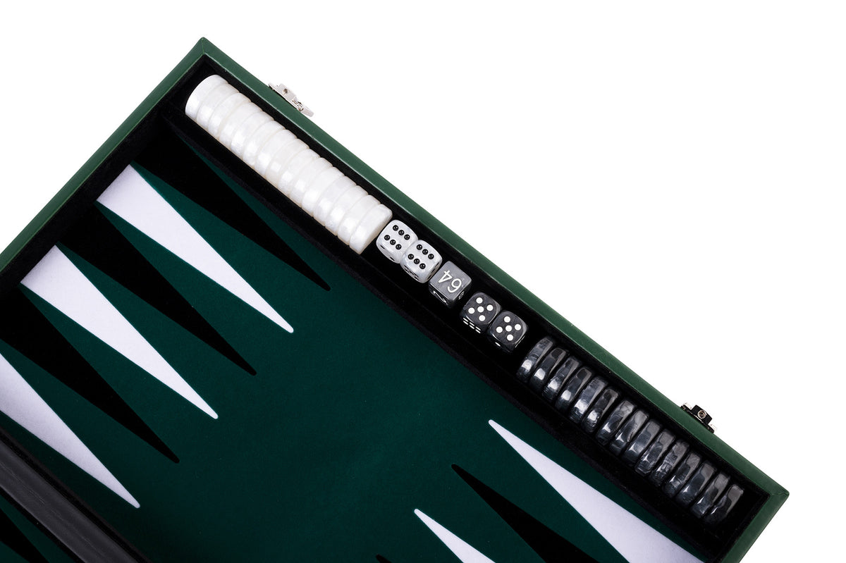 Backgammon Grøn, 46 cm