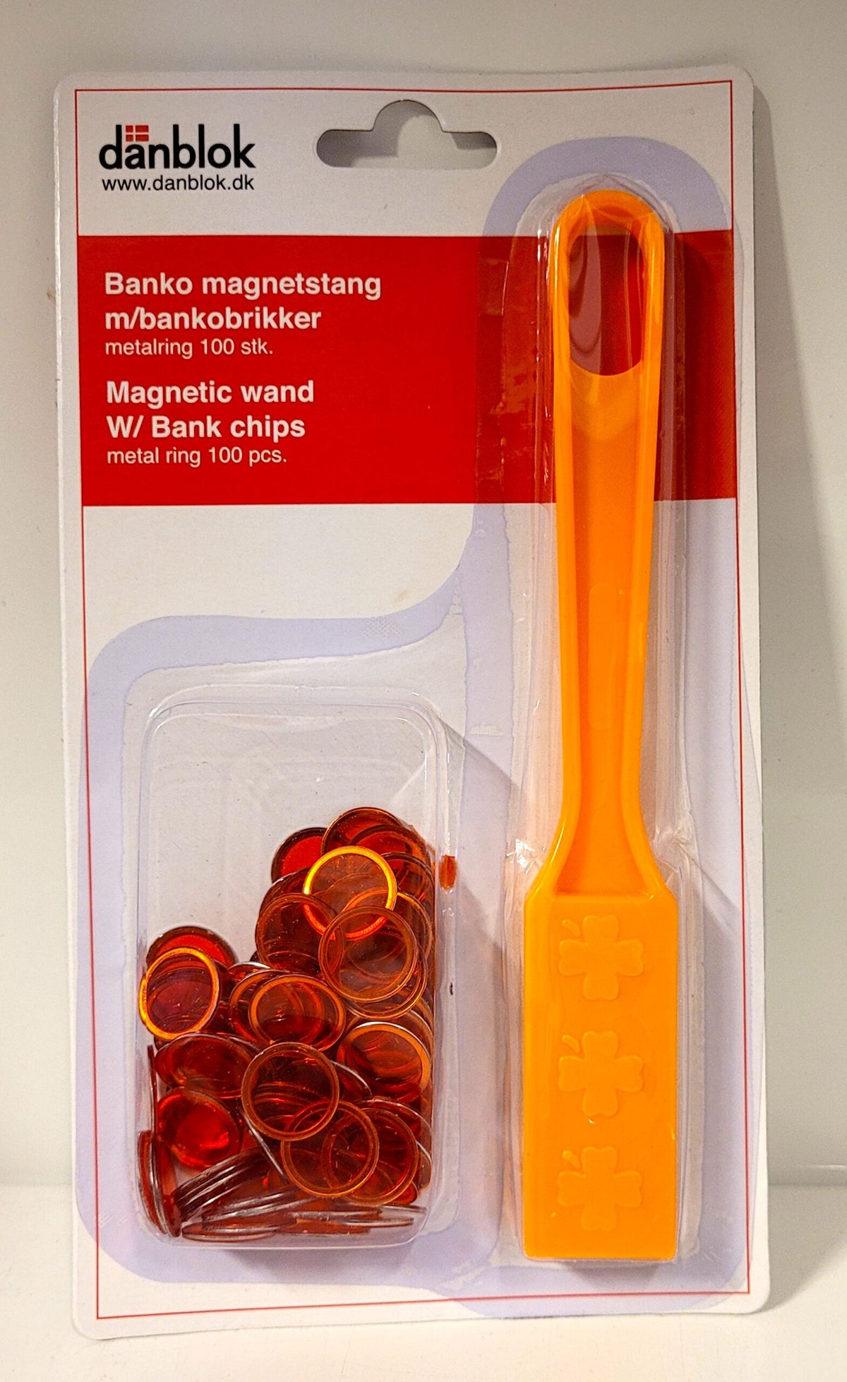 Bingo - Bankostang m. 100 magnetiske bankobrikker