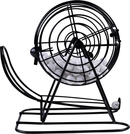 Bingo med tromle (90 numre)