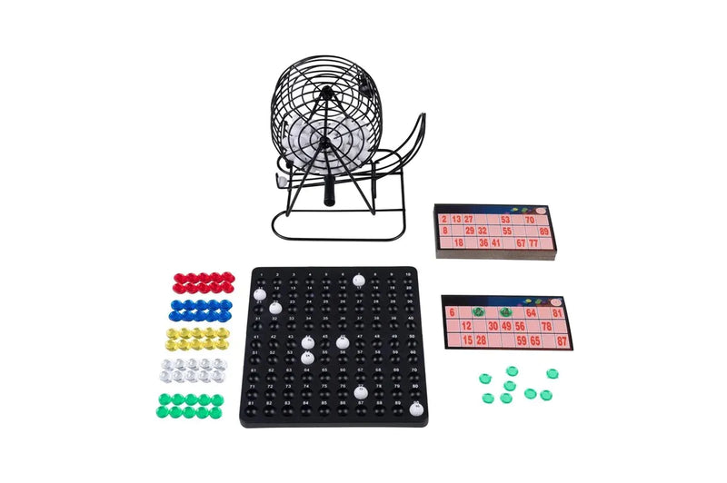 Bingo med tromle (90 numre)