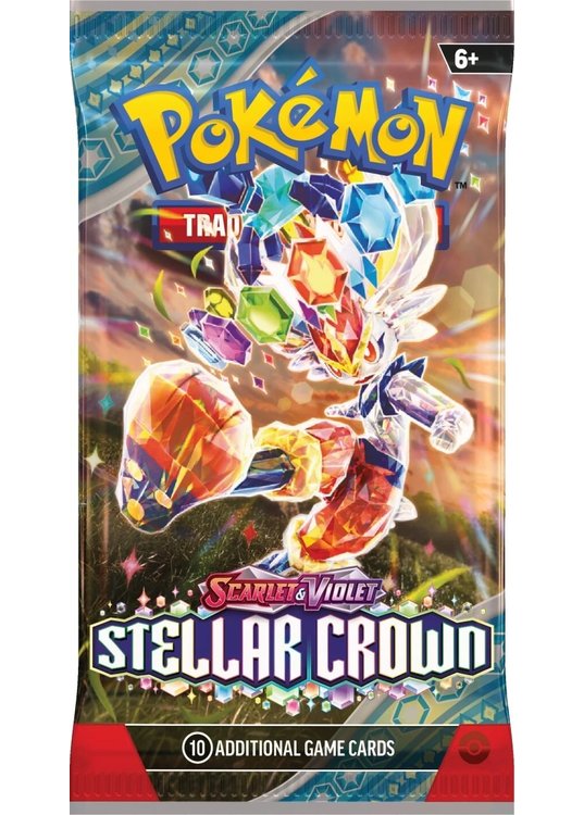 Pokémon - Scarlet &amp; Violet 7: Stellar Crown - Booster Pakke