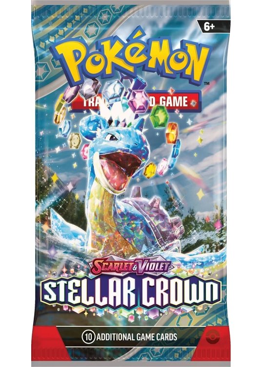 Pokémon - Scarlet &amp; Violet 7: Stellar Crown - Booster Pakke