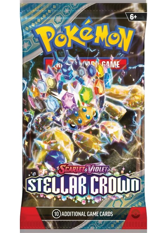 Pokémon - Scarlet &amp; Violet 7: Stellar Crown - Booster Pakke