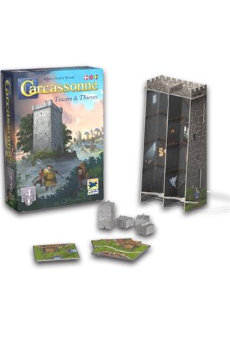 Carcassonne 4. udvidelse: Towers and Thieves - på dansk x