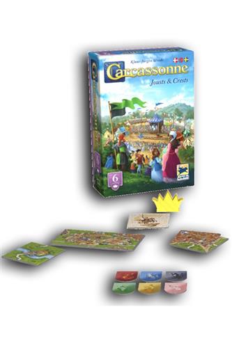 Carcassonne 6. udvidelse: Jousts &amp; Crests - på dansk 3