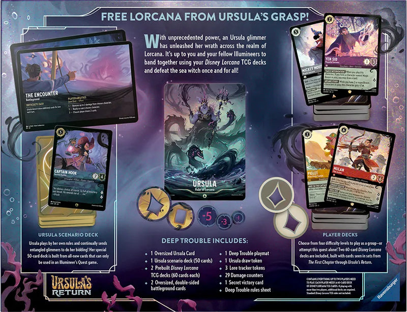 Disney Lorcana: Ursula's Return – Illumineer's Quest - Deep Trouble
