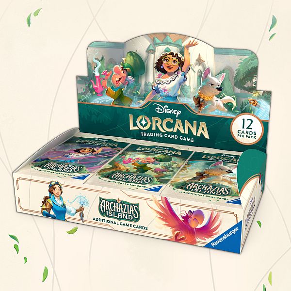 Disney Lorcana: Archazia's Island -Display med 24 boosterpakker